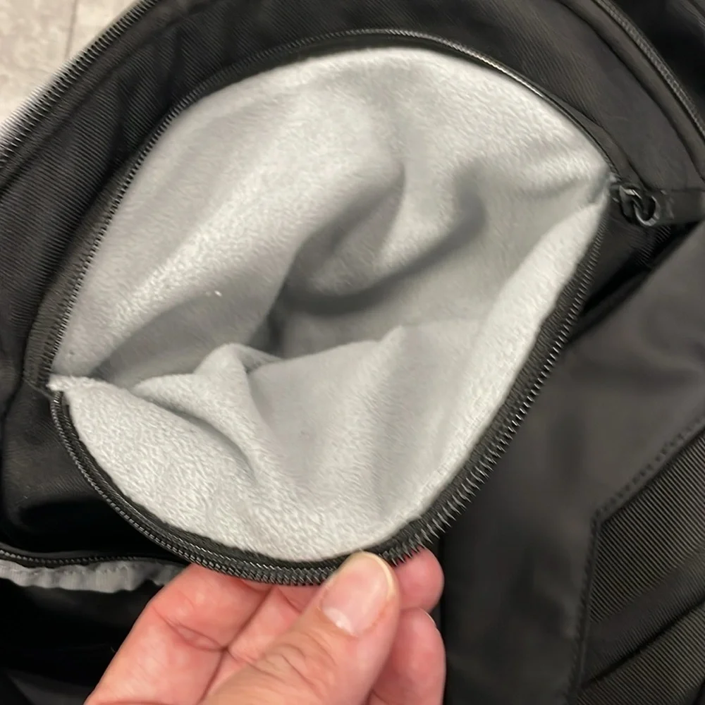 Under Armour hustle pro black backpack